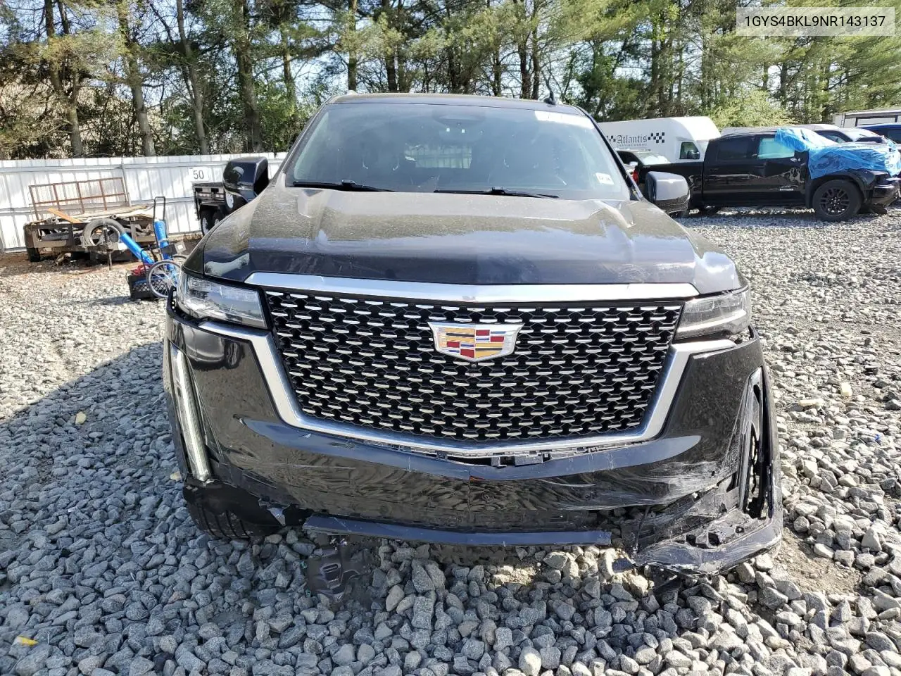 2022 Cadillac Escalade Premium Luxury VIN: 1GYS4BKL9NR143137 Lot: 55145505