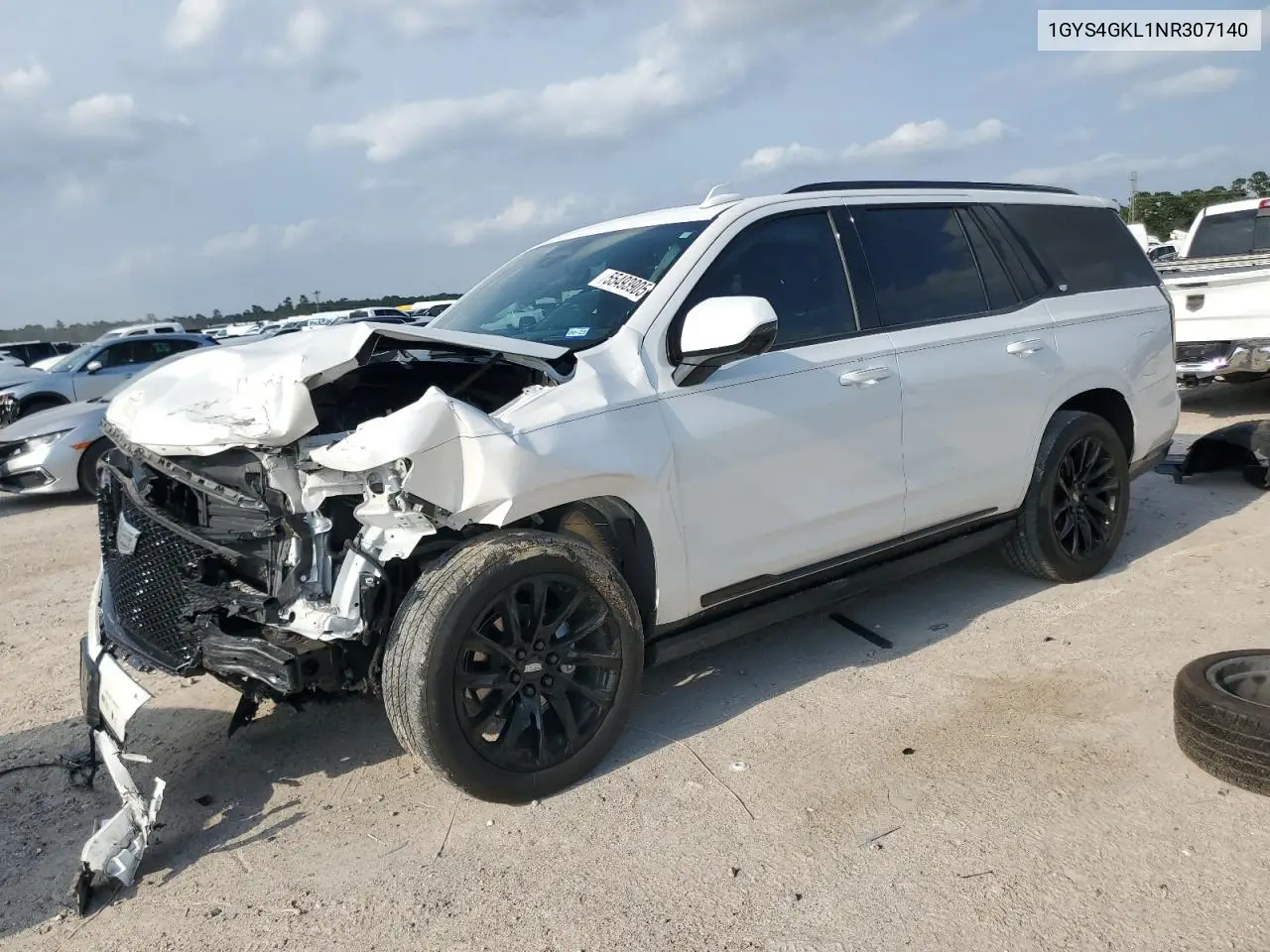 2022 Cadillac Escalade Sport Platinum VIN: 1GYS4GKL1NR307140 Lot: 55493905