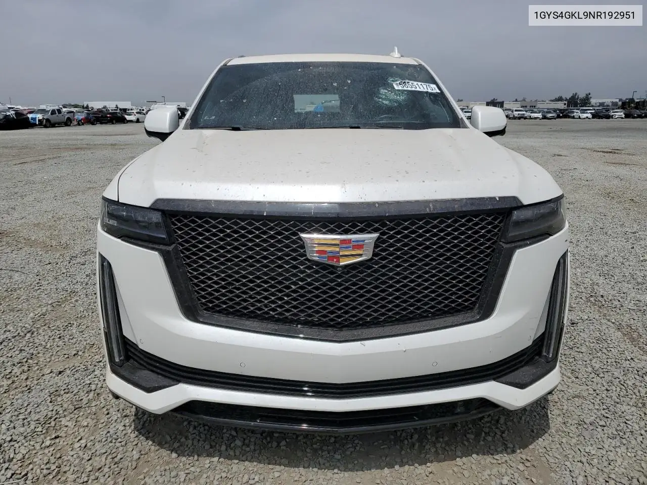 2022 Cadillac Escalade Sport Platinum VIN: 1GYS4GKL9NR192951 Lot: 58551175