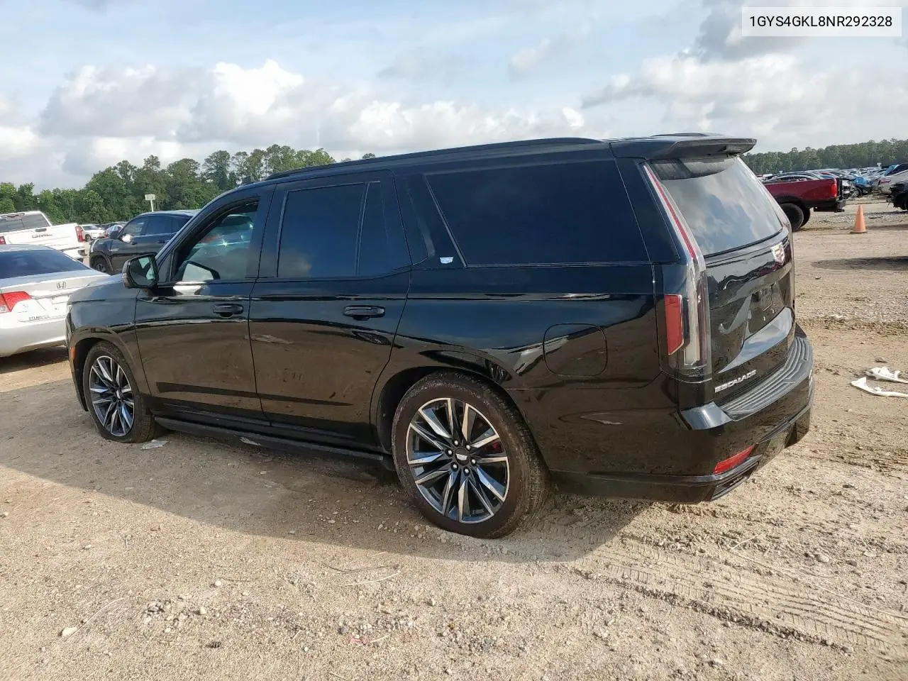 2022 Cadillac Escalade Sport Platinum VIN: 1GYS4GKL8NR292328 Lot: 60058125