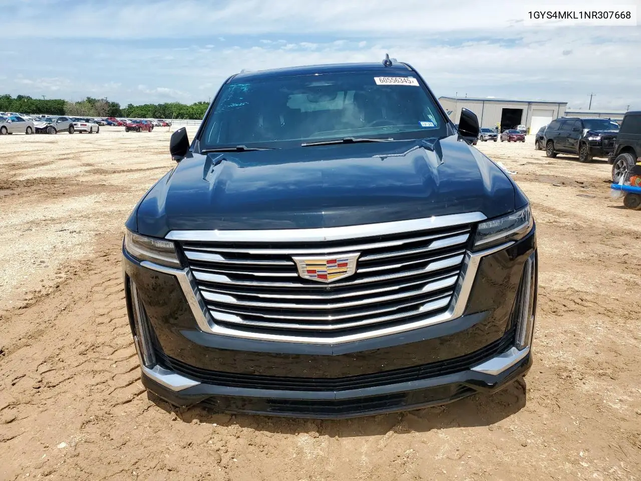 2022 Cadillac Escalade Esv Premium Luxury Platinum VIN: 1GYS4MKL1NR307668 Lot: 60556345
