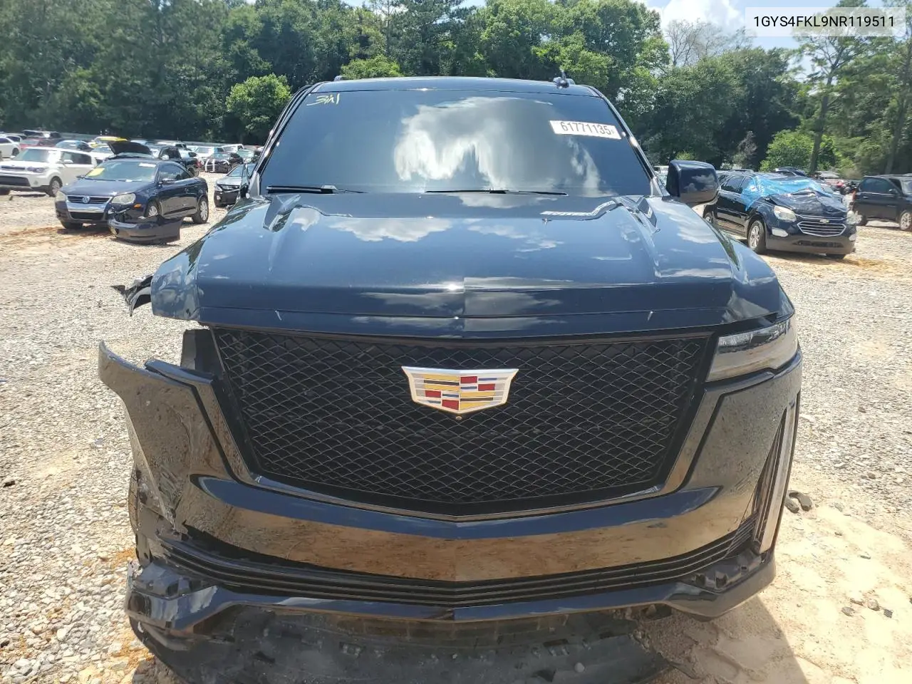 2022 Cadillac Escalade Sport VIN: 1GYS4FKL9NR119511 Lot: 61771135