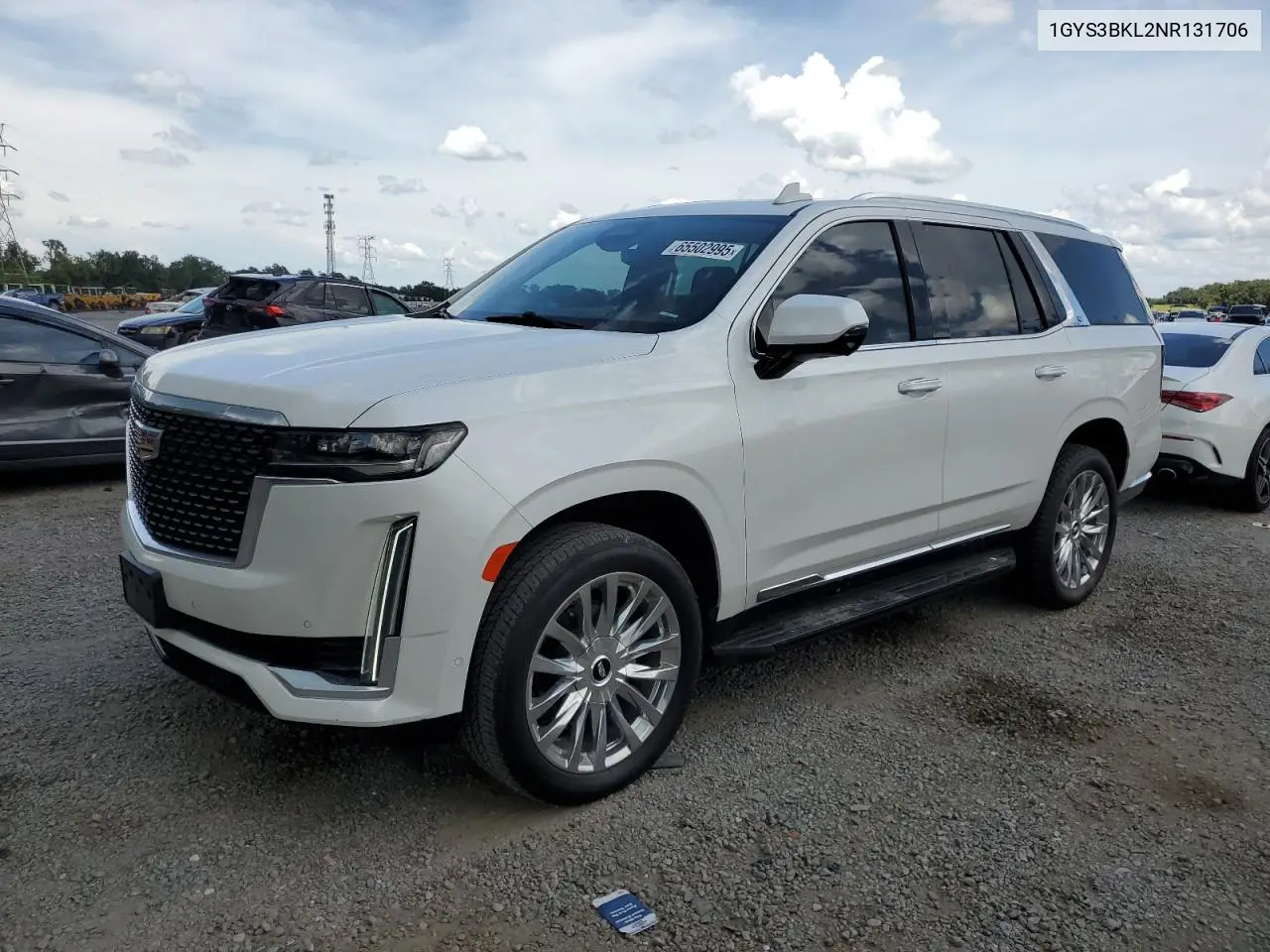 2022 Cadillac Escalade Premium Luxury VIN: 1GYS3BKL2NR131706 Lot: 65502995