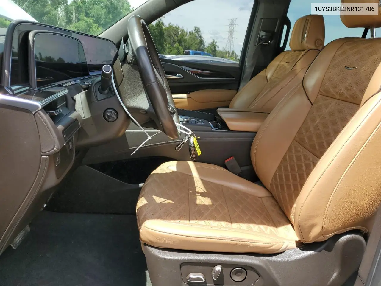 2022 Cadillac Escalade Premium Luxury VIN: 1GYS3BKL2NR131706 Lot: 65502995