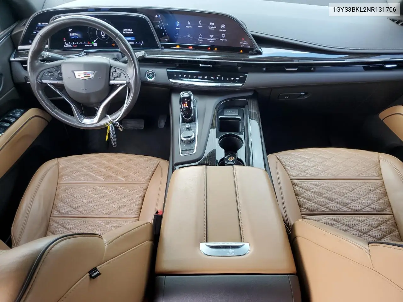 2022 Cadillac Escalade Premium Luxury VIN: 1GYS3BKL2NR131706 Lot: 65502995