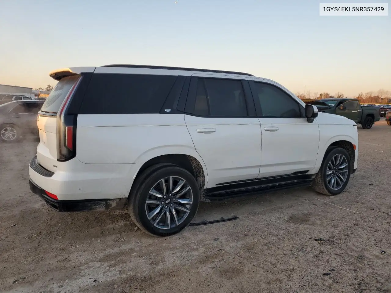 2022 Cadillac Escalade Sport VIN: 1GYS4EKL5NR357429 Lot: 89282865