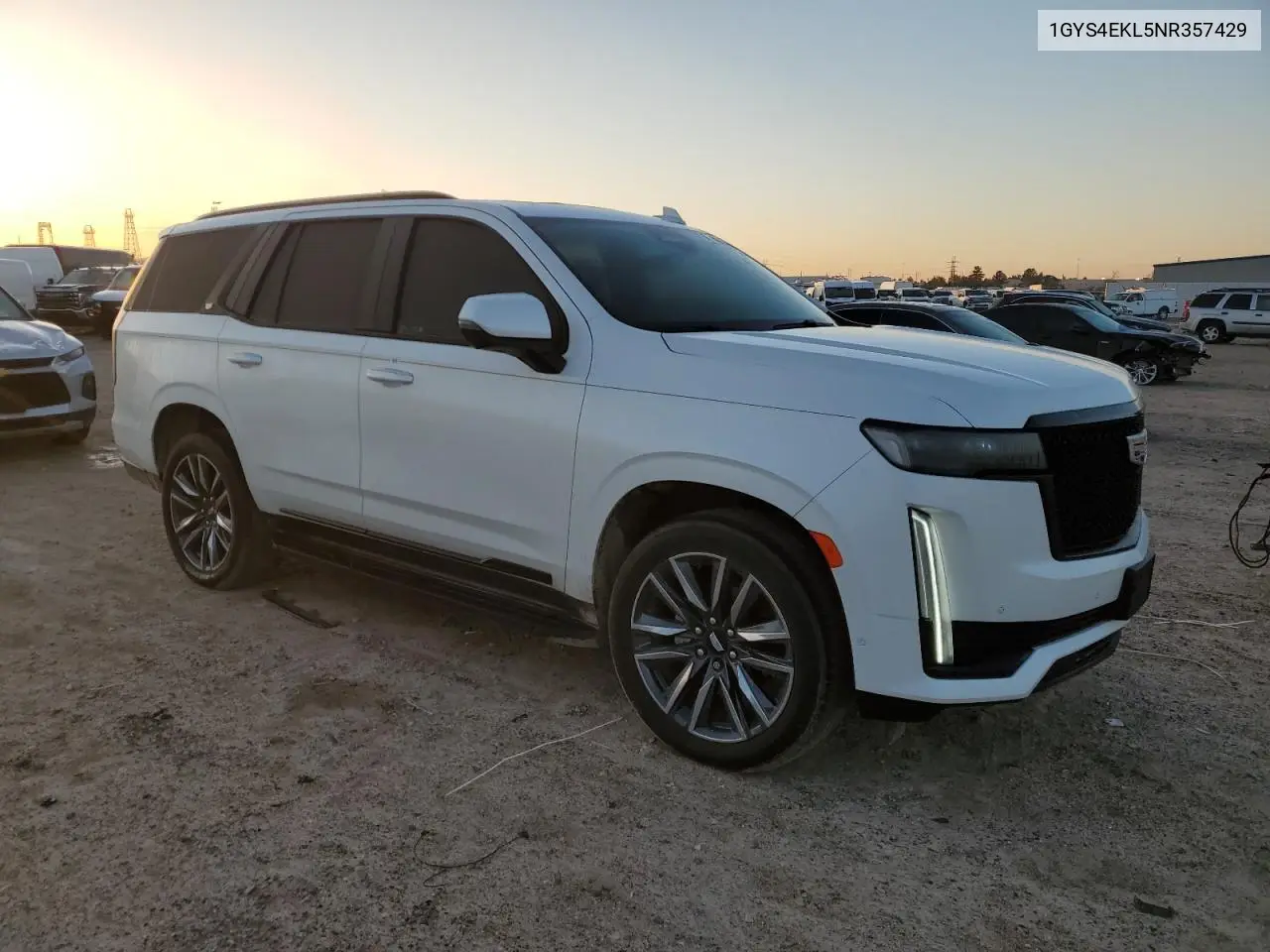 2022 Cadillac Escalade Sport VIN: 1GYS4EKL5NR357429 Lot: 89282865