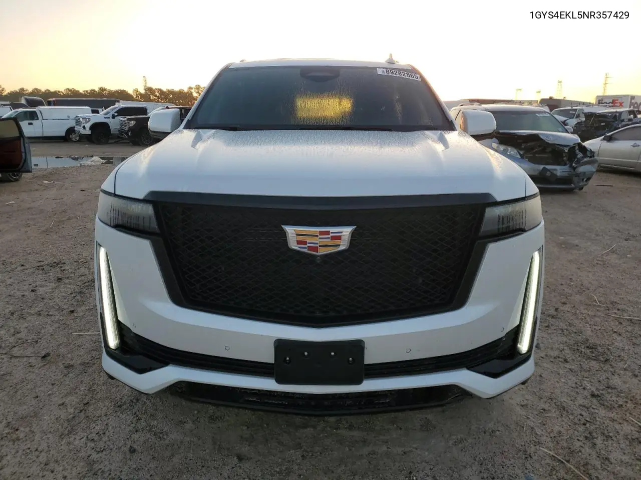 2022 Cadillac Escalade Sport VIN: 1GYS4EKL5NR357429 Lot: 89282865
