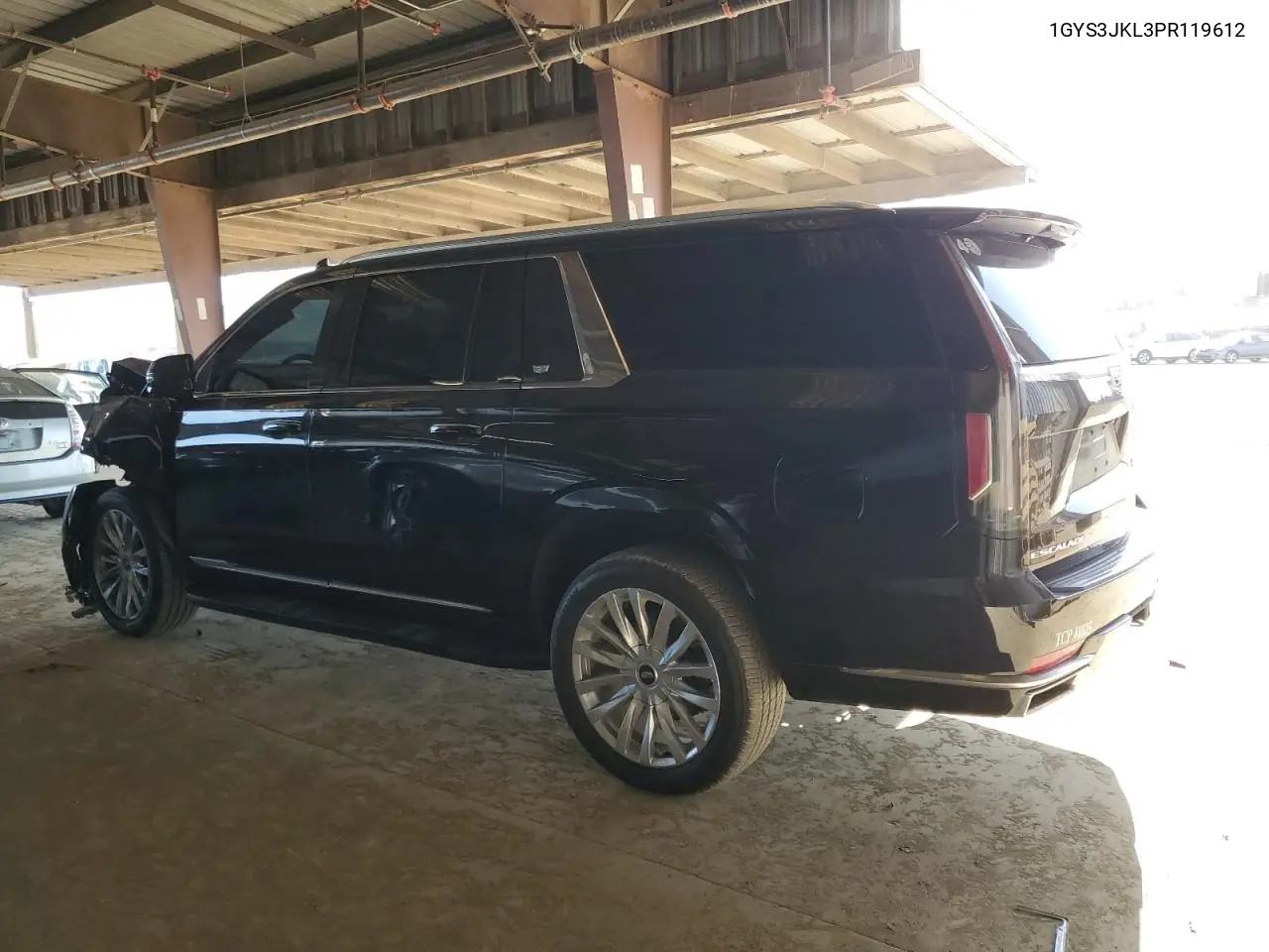 2023 Cadillac Escalade Esv Luxury VIN: 1GYS3JKL3PR119612 Lot: 58587665