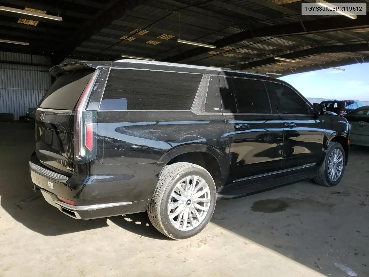 2023 Cadillac Escalade Esv Luxury VIN: 1GYS3JKL3PR119612 Lot: 58587665