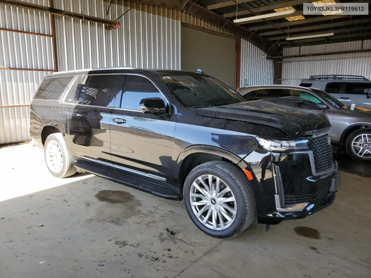 2023 Cadillac Escalade Esv Luxury VIN: 1GYS3JKL3PR119612 Lot: 58587665