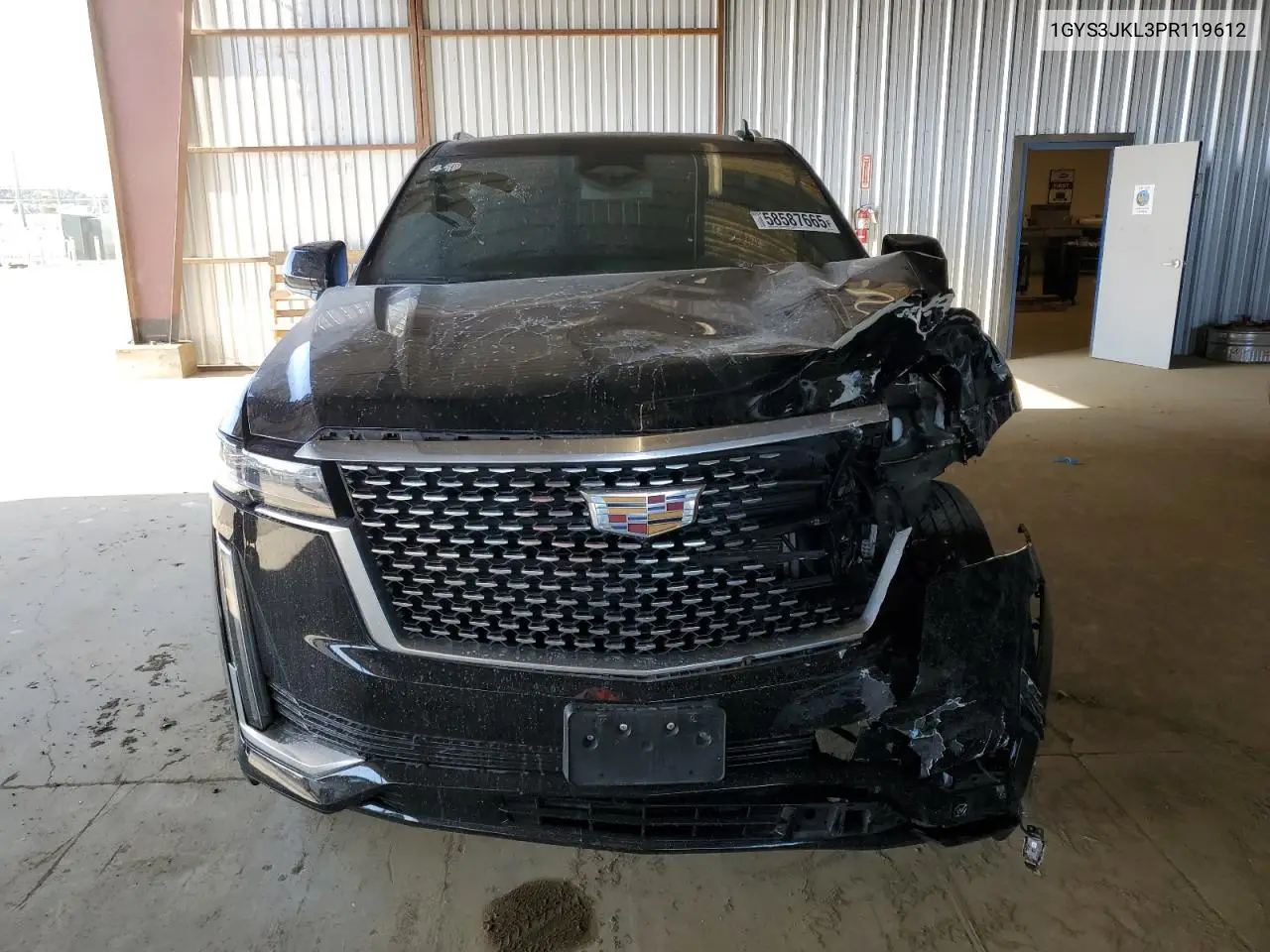 2023 Cadillac Escalade Esv Luxury VIN: 1GYS3JKL3PR119612 Lot: 58587665