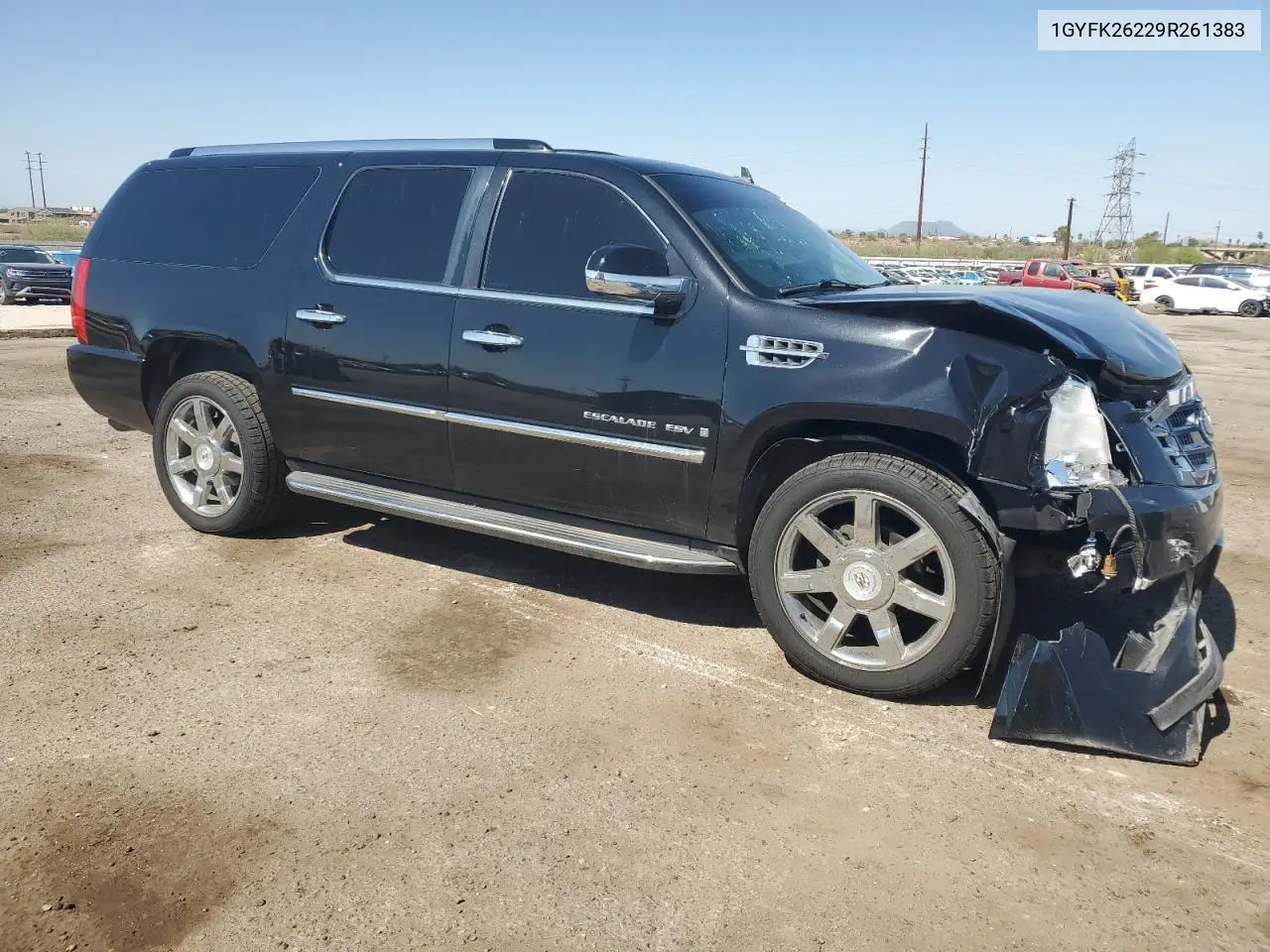 2023 Cadillac Escalade Esv Luxury VIN: 1GYFK26229R261383 Lot: 58985875