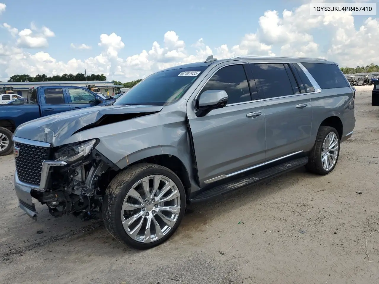 2023 Cadillac Escalade Esv Luxury VIN: 1GYS3JKL4PR457410 Lot: 61801435