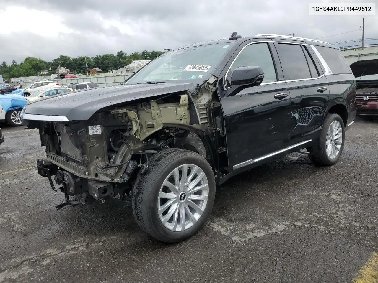 2023 Cadillac Escalade Luxury VIN: 1GYS4AKL9PR449512 Lot: 62845035
