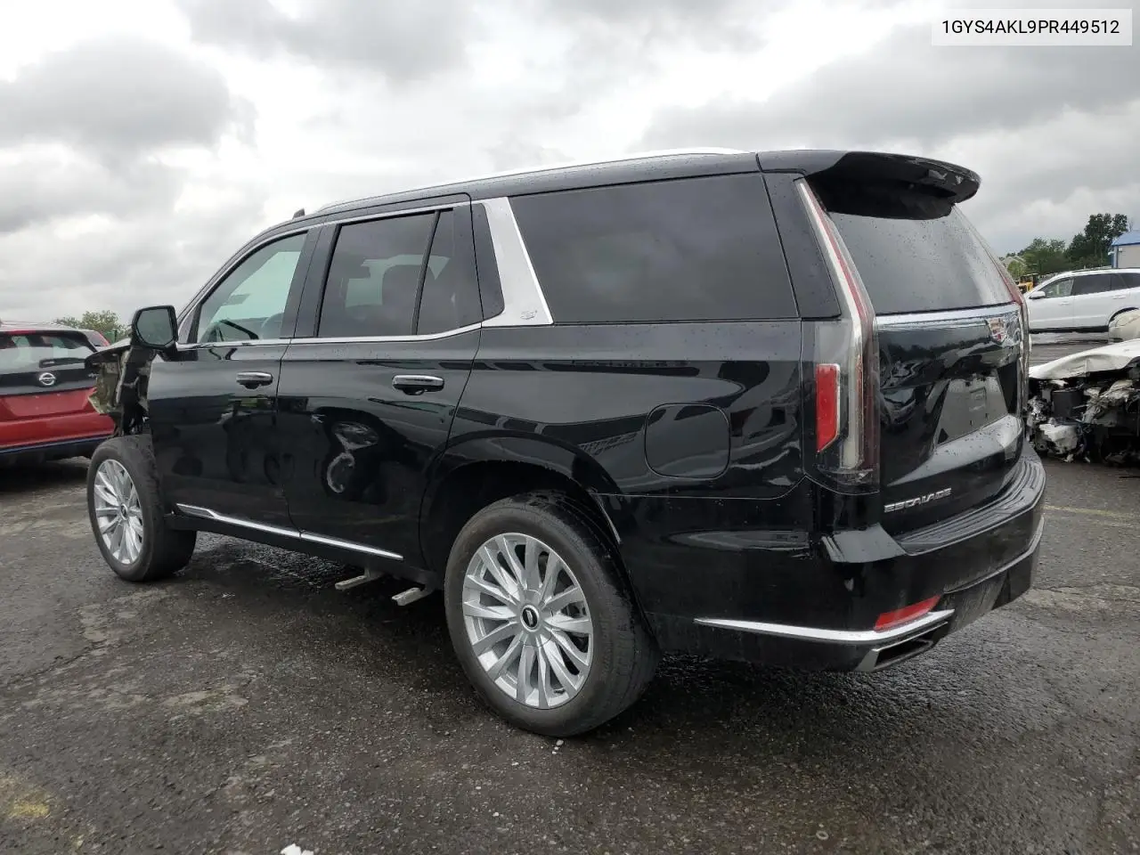 2023 Cadillac Escalade Luxury VIN: 1GYS4AKL9PR449512 Lot: 62845035
