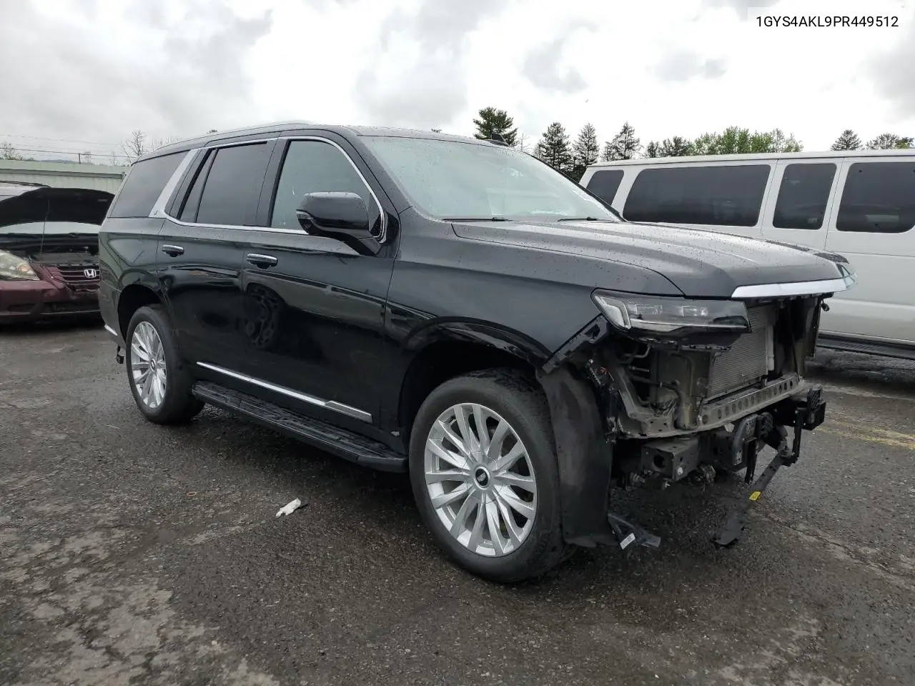 2023 Cadillac Escalade Luxury VIN: 1GYS4AKL9PR449512 Lot: 62845035