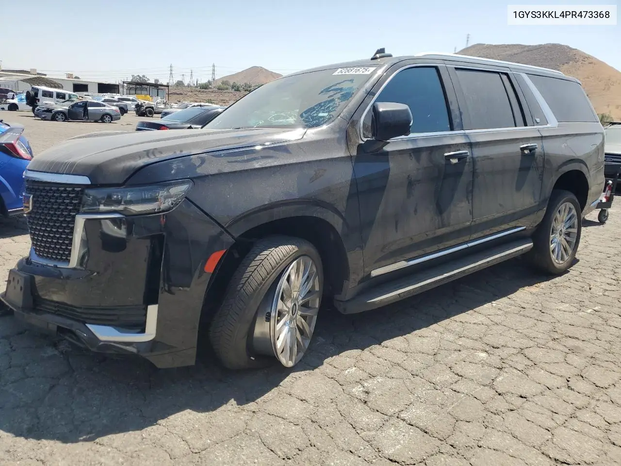 2023 Cadillac Escalade Esv Premium Luxury VIN: 1GYS3KKL4PR473368 Lot: 62881675