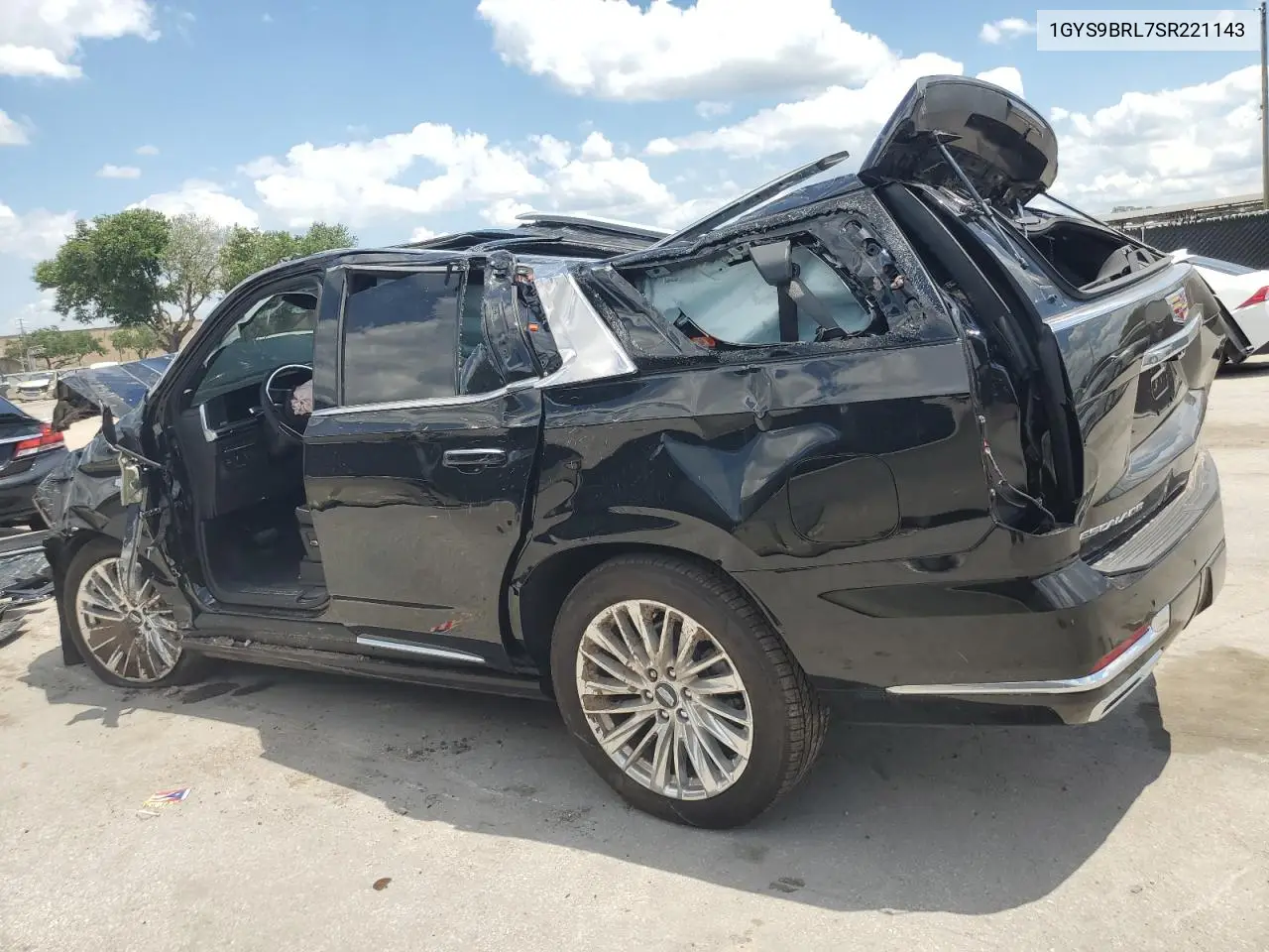 2025 Cadillac Escalade Premium Luxury VIN: 1GYS9BRL7SR221143 Lot: 55594795