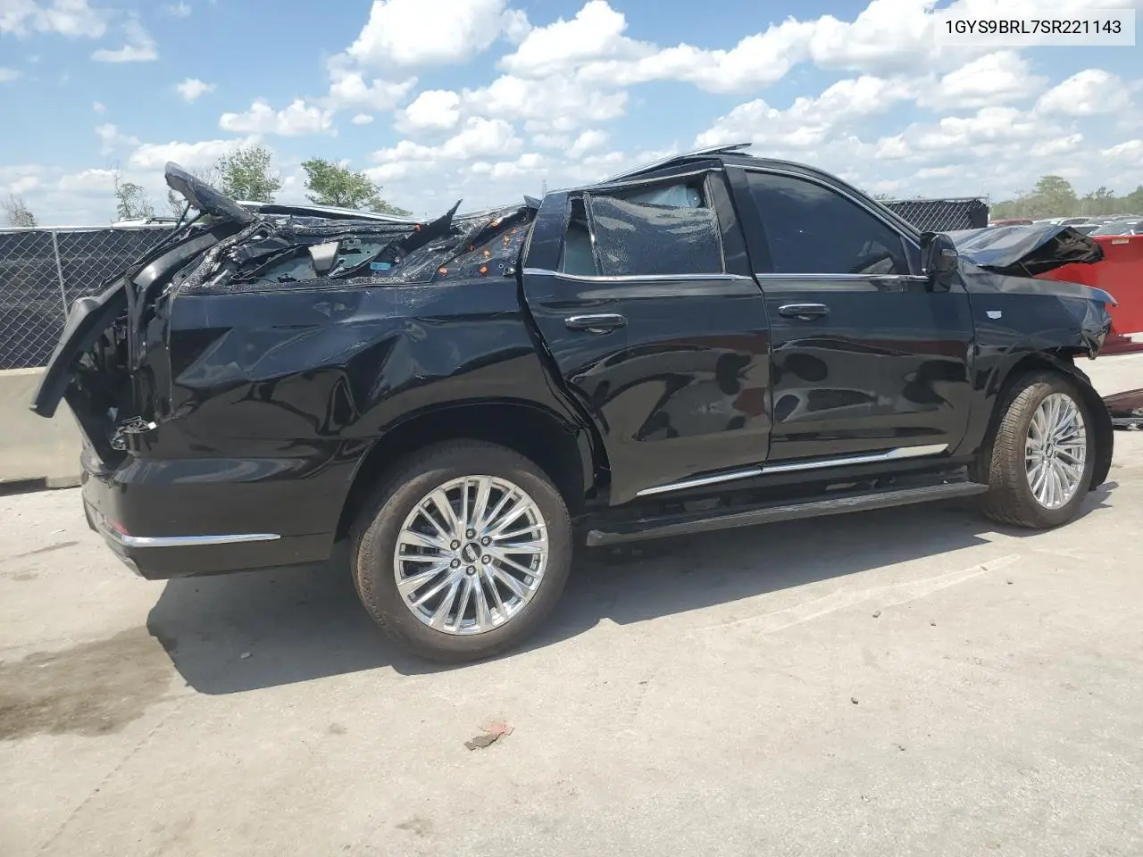 2025 Cadillac Escalade Premium Luxury VIN: 1GYS9BRL7SR221143 Lot: 55594795