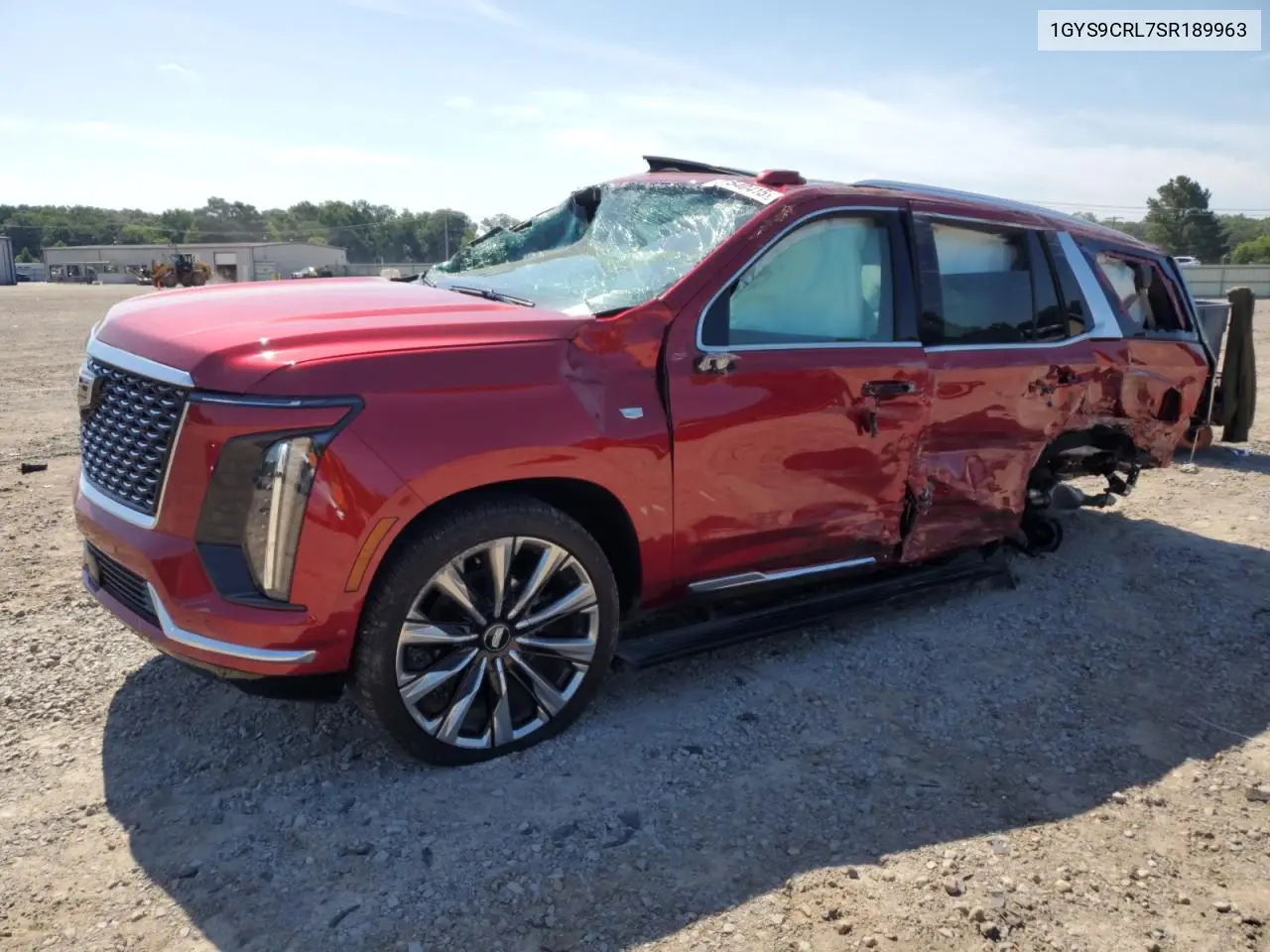 2025 Cadillac Escalade Premium Luxury VIN: 1GYS9CRL7SR189963 Lot: 62540415