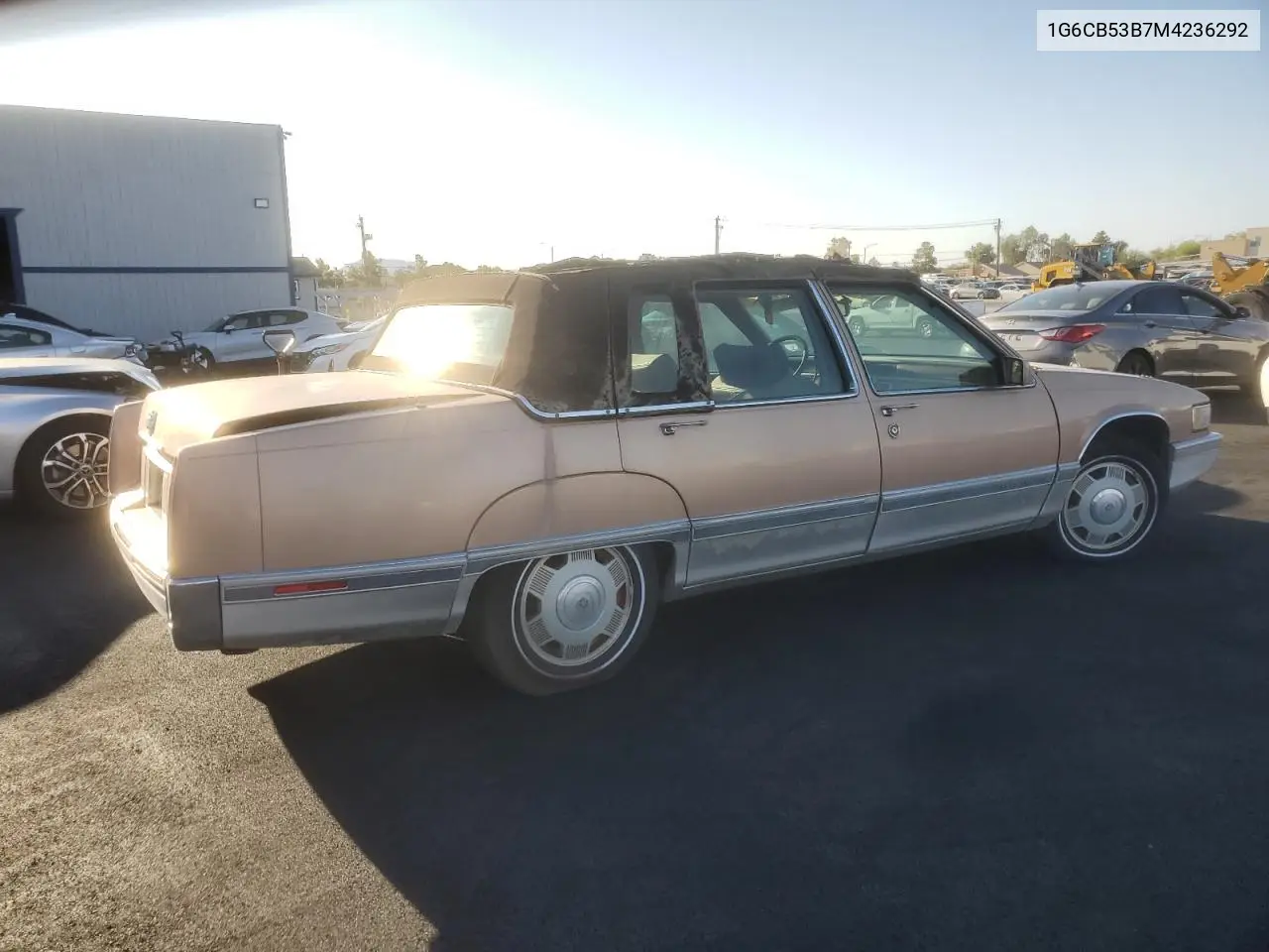 1991 Cadillac Fleetwood VIN: 1G6CB53B7M4236292 Lot: 60354785