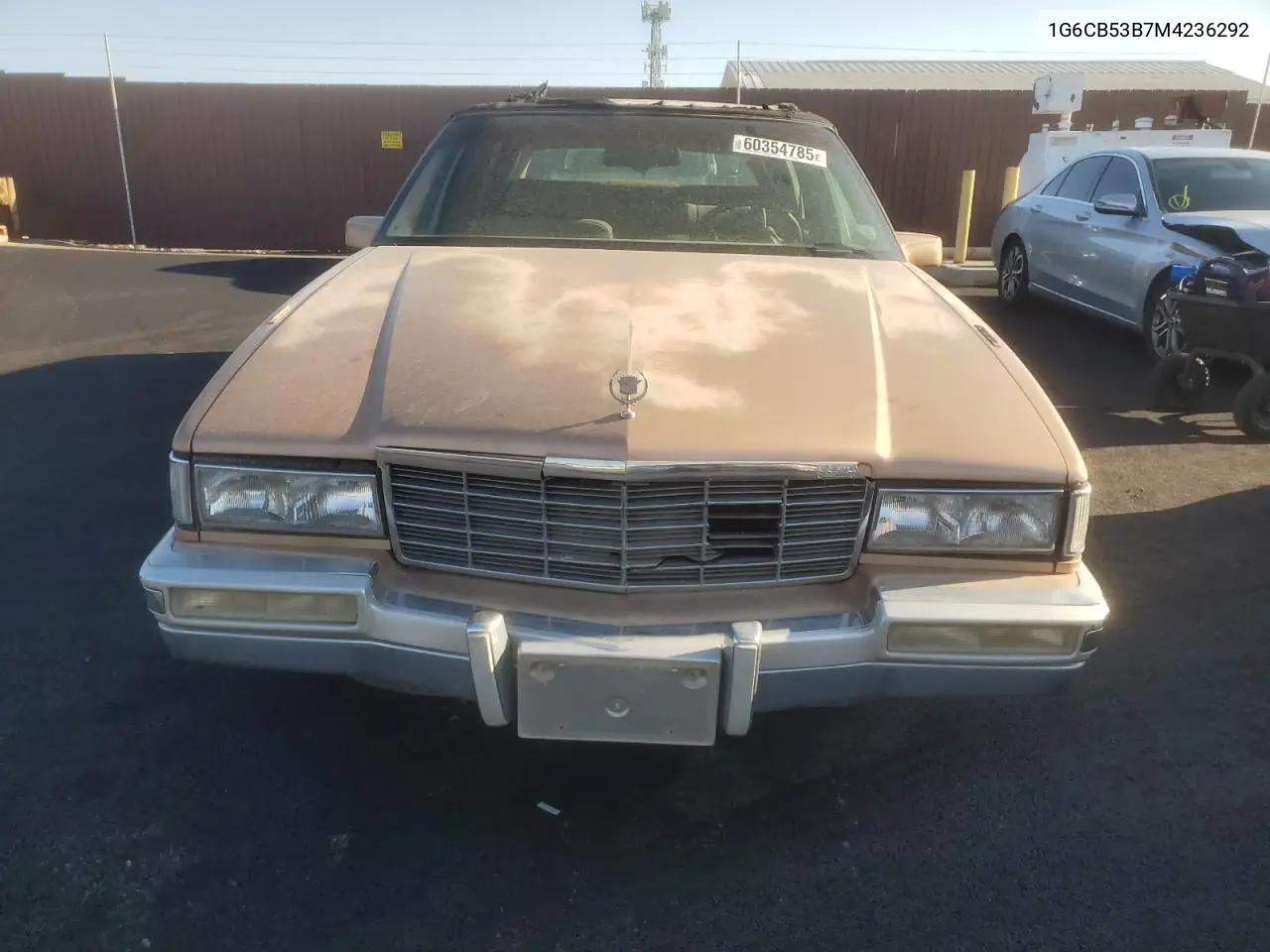 1991 Cadillac Fleetwood VIN: 1G6CB53B7M4236292 Lot: 60354785