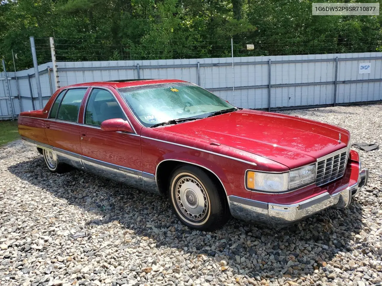 1995 Cadillac Fleetwood Base VIN: 1G6DW52P9SR710877 Lot: 60617285