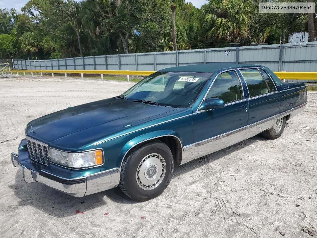 1995 Cadillac Fleetwood Base VIN: 1G6DW52P3SR704864 Lot: 62580875