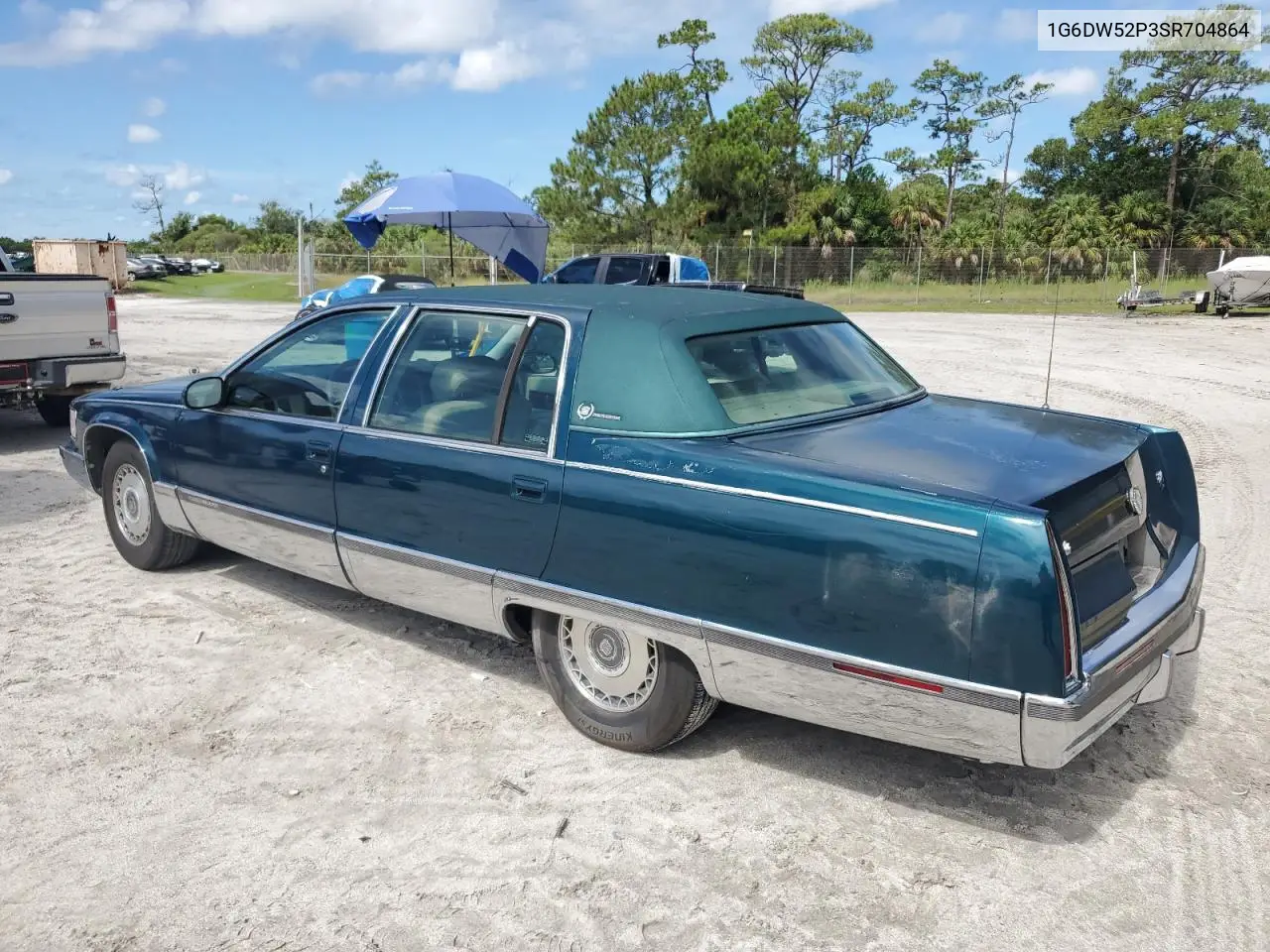 1995 Cadillac Fleetwood Base VIN: 1G6DW52P3SR704864 Lot: 62580875