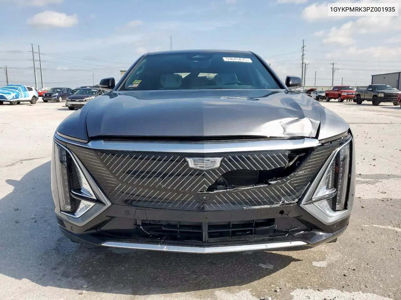 2023 Cadillac Lyriq Luxury VIN: 1GYKPMRK3PZ001935 Lot: 53645875