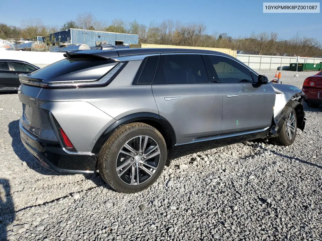 2023 Cadillac Lyriq Luxury VIN: 1GYKPMRK8PZ001087 Lot: 54224495