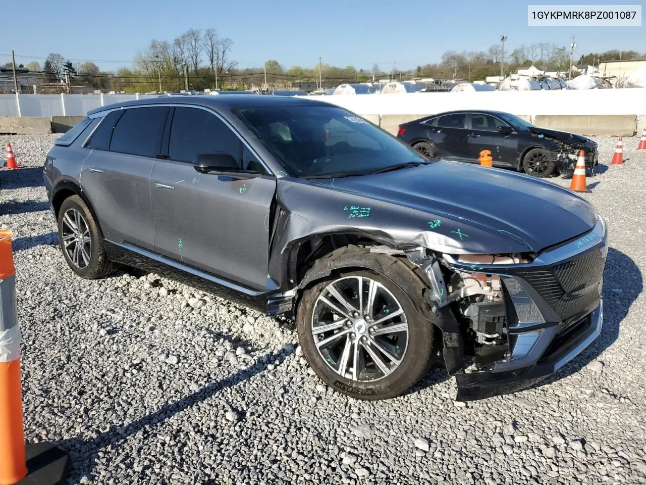 2023 Cadillac Lyriq Luxury VIN: 1GYKPMRK8PZ001087 Lot: 54224495