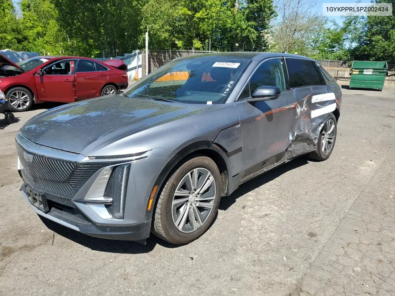 2023 Cadillac Lyriq Luxury VIN: 1GYKPPRL5PZ002434 Lot: 55525435