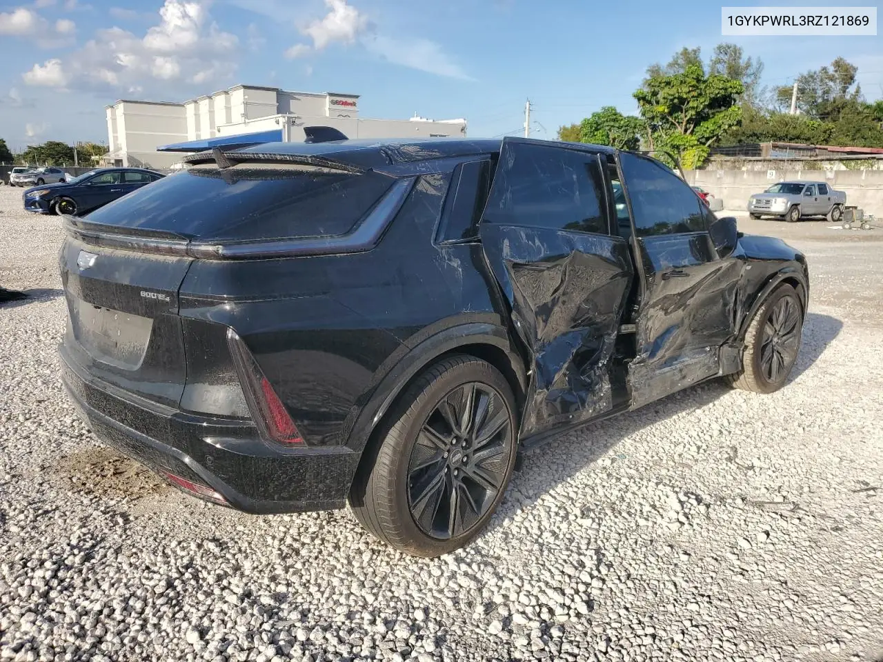2024 Cadillac Lyriq Sport VIN: 1GYKPWRL3RZ121869 Lot: 46125045