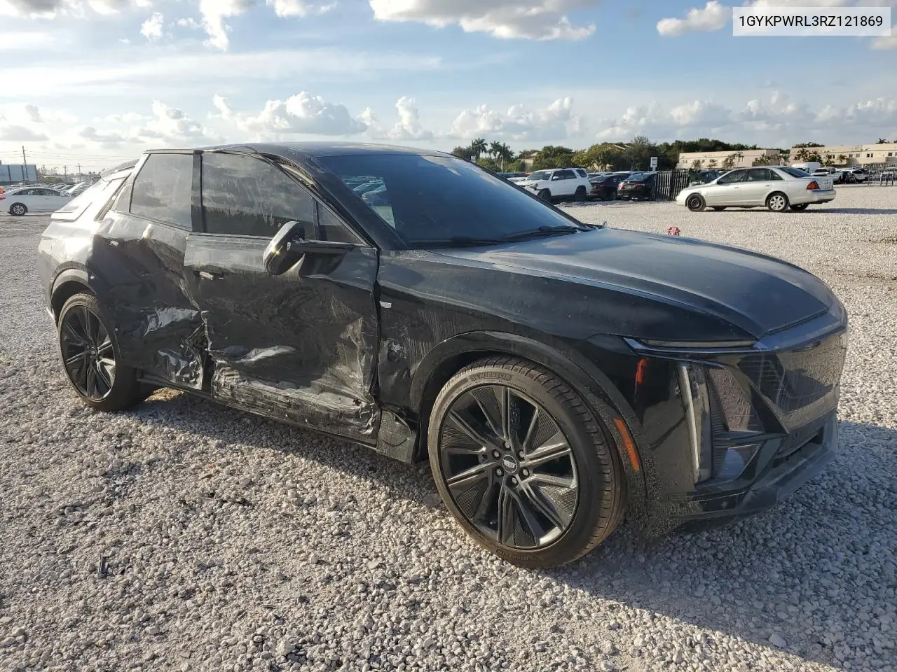 2024 Cadillac Lyriq Sport VIN: 1GYKPWRL3RZ121869 Lot: 46125045