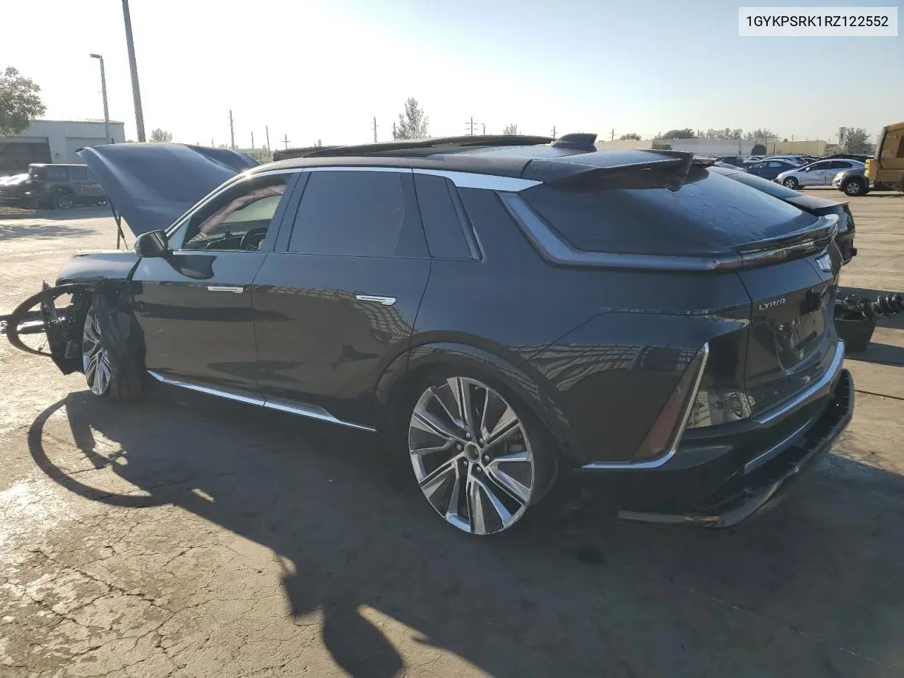2024 Cadillac Lyriq Luxury VIN: 1GYKPSRK1RZ122552 Lot: 48627035