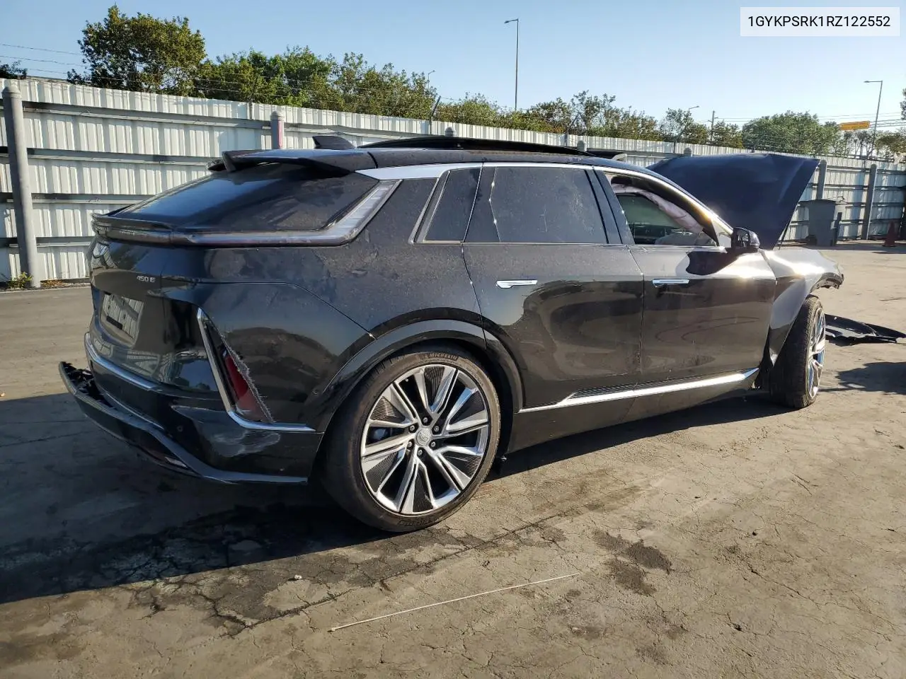 2024 Cadillac Lyriq Luxury VIN: 1GYKPSRK1RZ122552 Lot: 48627035