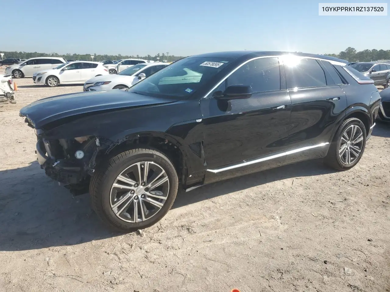 2024 Cadillac Lyriq Luxury VIN: 1GYKPPRK1RZ137520 Lot: 50578095