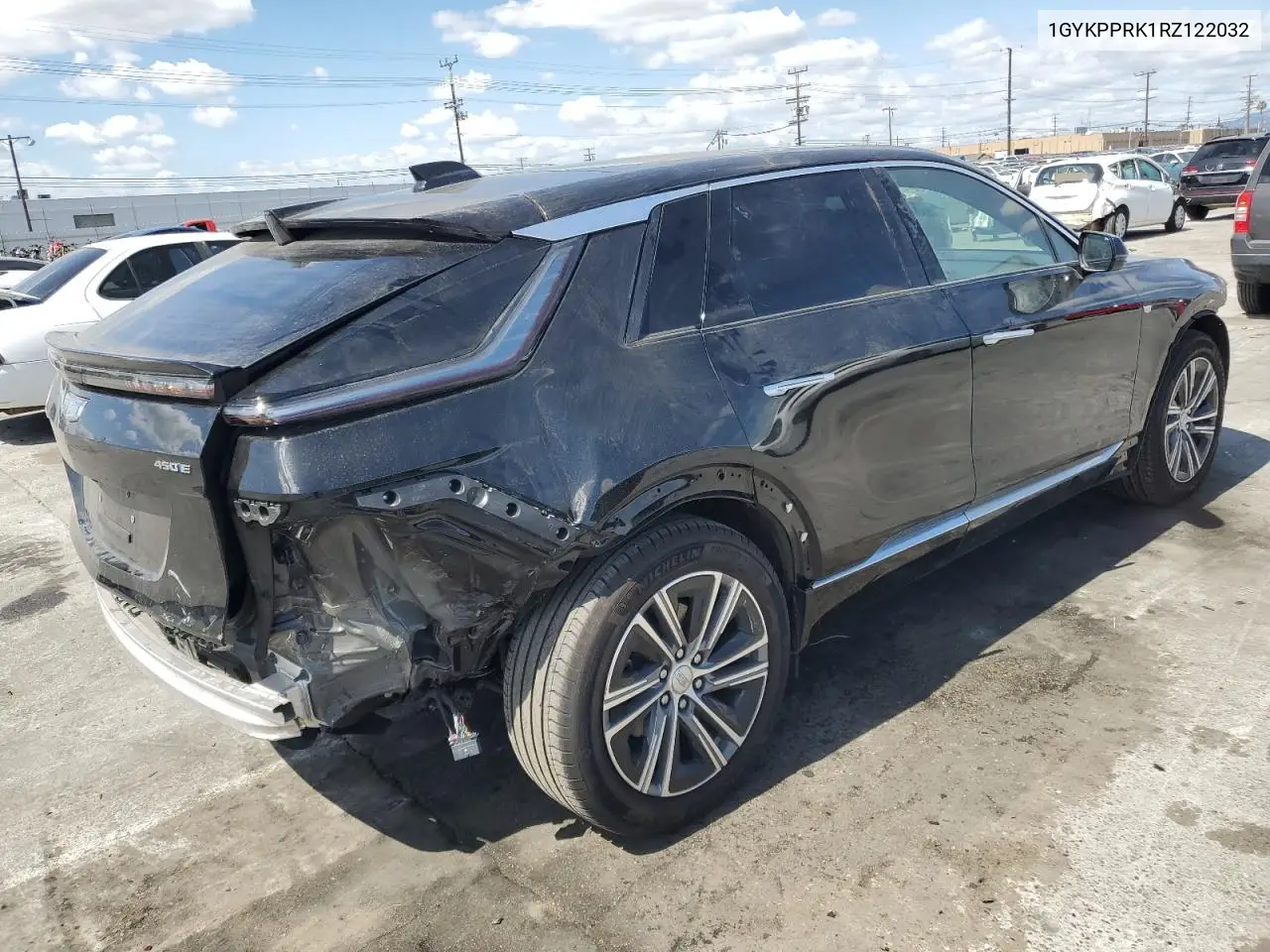 2024 Cadillac Lyriq Luxury VIN: 1GYKPPRK1RZ122032 Lot: 50964345