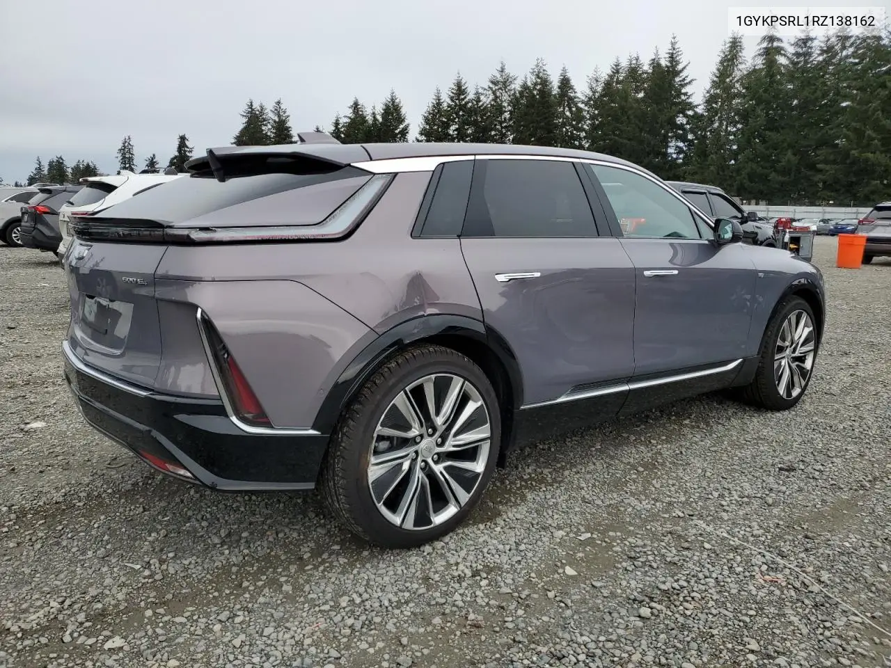 2024 Cadillac Lyriq Luxury VIN: 1GYKPSRL1RZ138162 Lot: 51017895