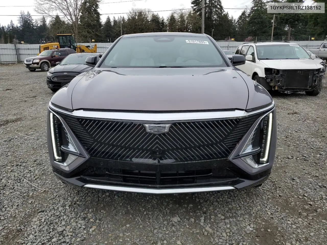 2024 Cadillac Lyriq Luxury VIN: 1GYKPSRL1RZ138162 Lot: 51017895