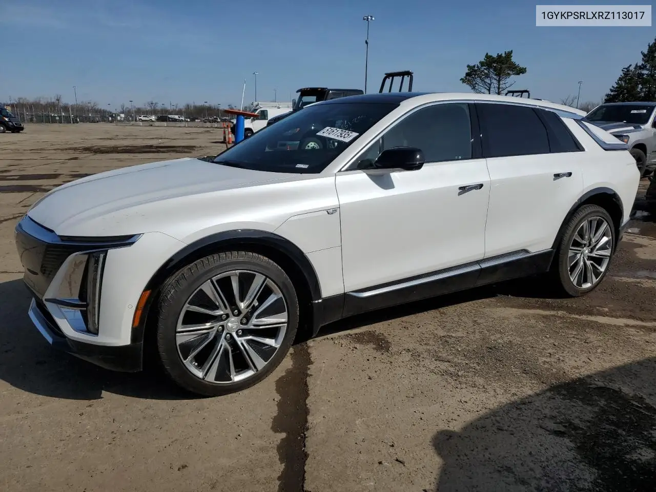 2024 Cadillac Lyriq Luxury VIN: 1GYKPSRLXRZ113017 Lot: 51617935