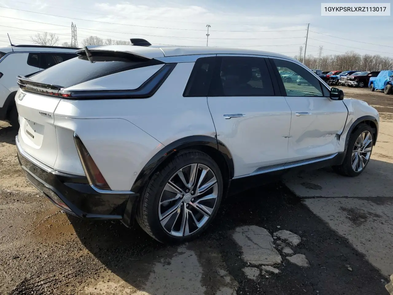 2024 Cadillac Lyriq Luxury VIN: 1GYKPSRLXRZ113017 Lot: 51617935