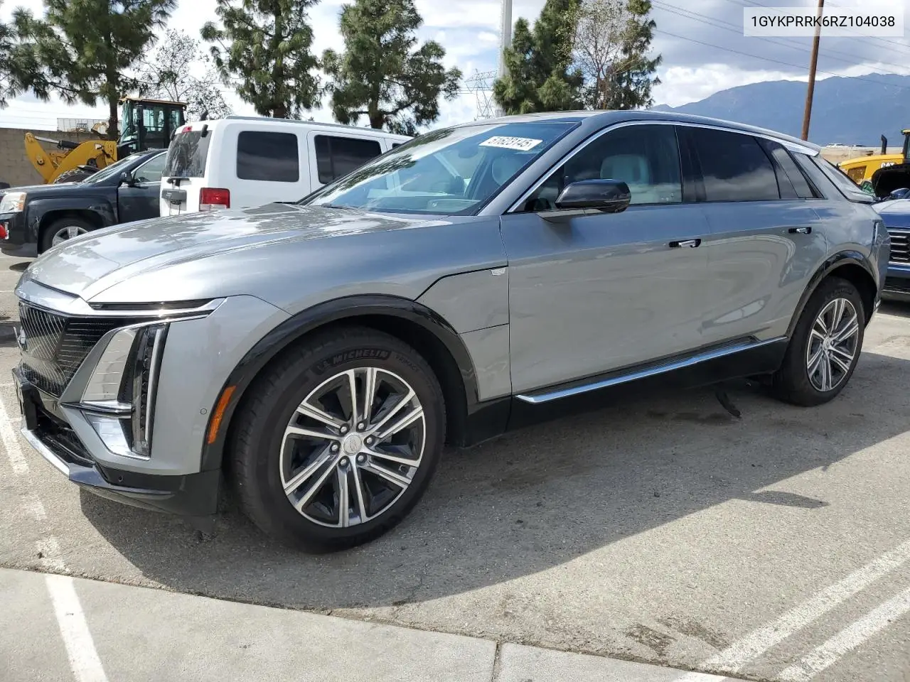 2024 Cadillac Lyriq Luxury VIN: 1GYKPRRK6RZ104038 Lot: 51623145