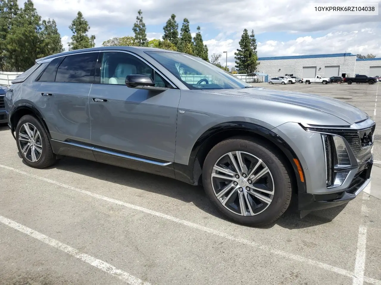 2024 Cadillac Lyriq Luxury VIN: 1GYKPRRK6RZ104038 Lot: 51623145