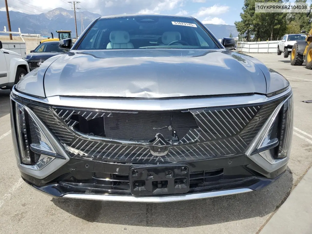 2024 Cadillac Lyriq Luxury VIN: 1GYKPRRK6RZ104038 Lot: 51623145