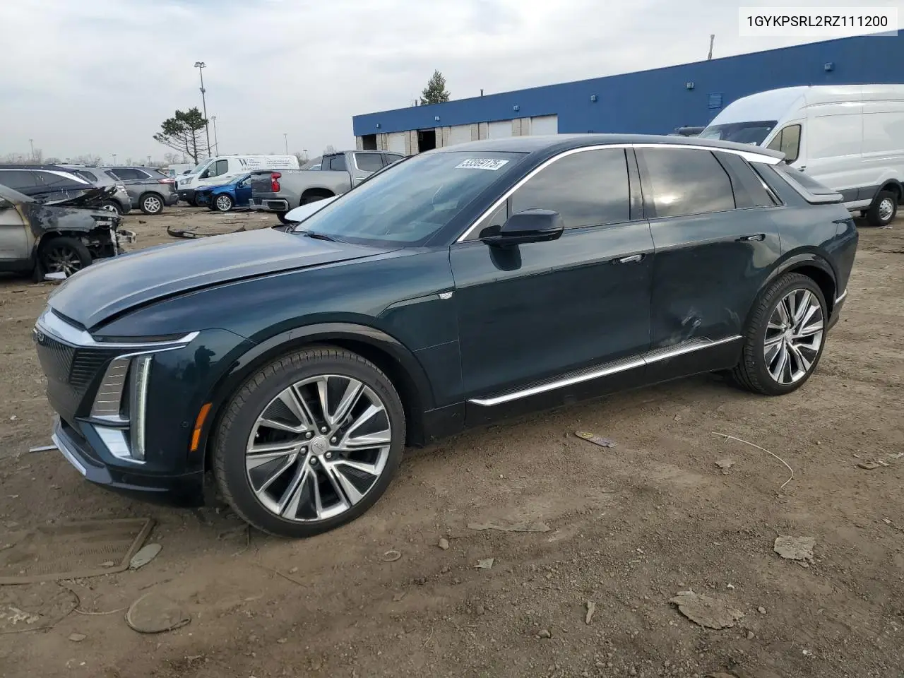 2024 Cadillac Lyriq Luxury VIN: 1GYKPSRL2RZ111200 Lot: 53369175