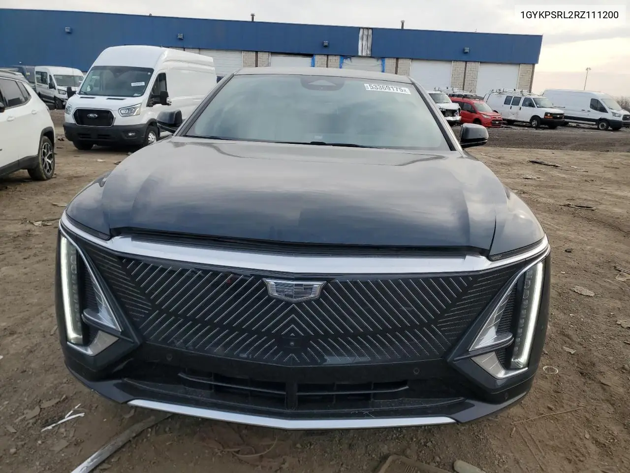 2024 Cadillac Lyriq Luxury VIN: 1GYKPSRL2RZ111200 Lot: 53369175