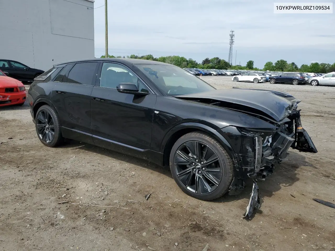 2024 Cadillac Lyriq Sport VIN: 1GYKPWRL0RZ109534 Lot: 54534935